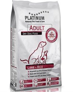 Сухой корм для собак Adult Lamb Rice 1 5 кг Platinum