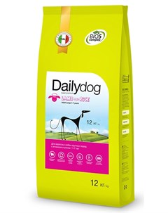 Сухой корм для собак Adult Large с ягненком и рисом для крупных пород 12 кг Dailydog