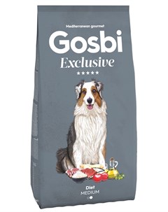 Сухой корм для собак Exclusive Diet Medium для средних пород 3 кг Gosbi