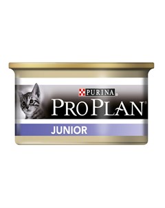 Влажный корм для котят Junior Kitten Feline with Chicken canned 0 085 кг Purina pro plan