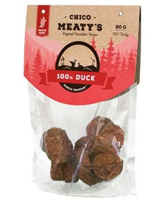 Лакомство для собак Meaty s Duck беззерновое с уткой 0 08 кг Chicopee