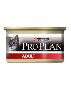 Влажный корм для кошек Adult Feline with Chicken canned 0 085 кг Purina pro plan