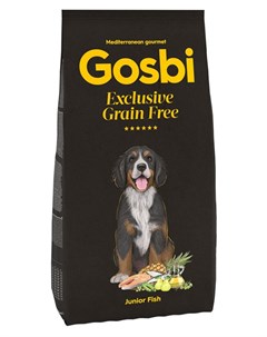 Сухой корм для щенков Exclusive Grain Free Junior Fish с рыбой 3 кг Gosbi