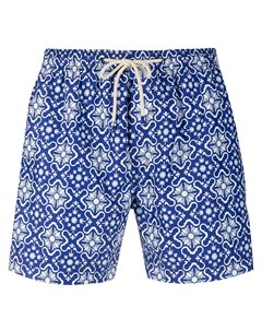 Плавки шорты Santa Margherita с геометричным принтом Peninsula swimwear