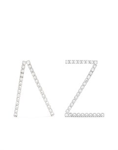 Серьги AZ с кристаллами Az factory