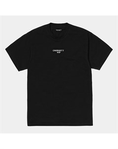 Футболка S S Panic T Shirt Black White 2021 Carhartt wip