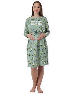 Жен платье Авокадо Baby Зеленый р 52 Оптима трикотаж