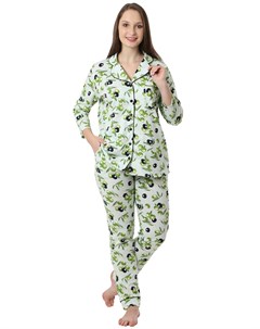 Жен пижама Оливки Зеленый р 44 Оптима трикотаж