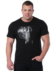 Муж футболка Слон Черный р 58 Оптима трикотаж