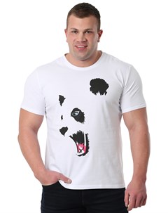 Муж футболка Панда Белый р 58 Оптима трикотаж