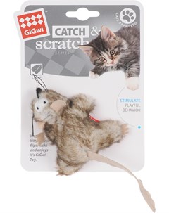 Игрушка для кошек Catch Skratch Мышка с кошачьей мятой 8 см 1 шт Gigwi