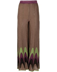 Расклешенные трикотажные брюки M missoni