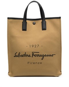 Сумка тоут 1927 с логотипом Salvatore ferragamo