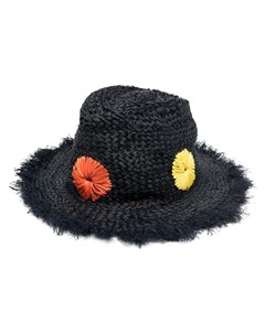 Плетеная шляпа с бахромой Paul smith