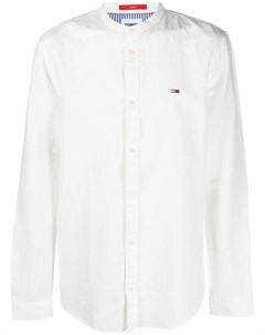Рубашка с воротником стойкой и вышитым логотипом Tommy jeans