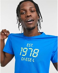 Синяя футболка T Diegos X42 Diesel