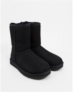 Черные классические короткие сапоги Ugg