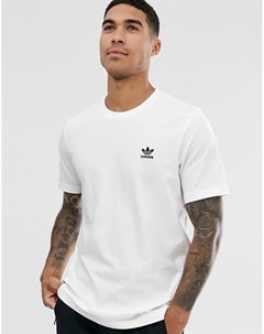 Белая футболка essentials Adidas originals