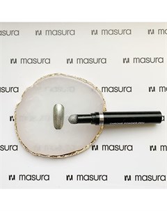 Ручка втирка хром серебряный Masura