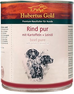 Для взрослых собак с говядиной и картофелем 800 гр Hubertus gold