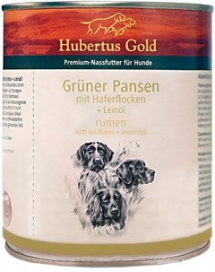 Для взрослых собак рубец с овсяными хлопьями 800 гр Hubertus gold