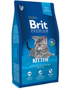 Сухой корм для котят Premium Cat Kitten 0 3 кг Brit*