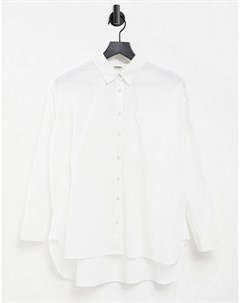 Белая рубашка из поплина Pimkie