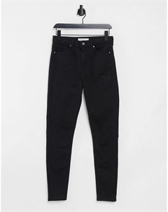 Черные джинсы скинни Jamie Topshop