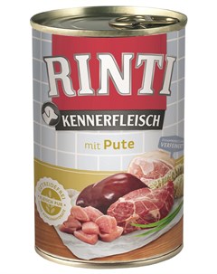Kennerfleisch для взрослых собак с индейкой 400 гр Rinti