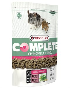 Chinchilla Degu Complete корм гранулы для шиншилл и дегу 500 гр Versele-laga