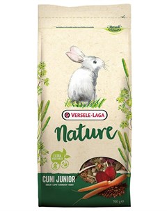 Cuni Junior Nature корм для молодых декоративных и карликовых кроликов 700 гр Versele-laga