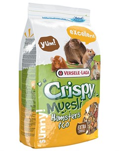 Crispy Muesli Hamster Co корм для хомяков с витамином е 400 гр Versele-laga