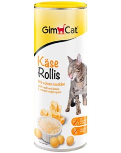 Лакомство Cheezies витаминизированное для кошек сырные ролики 425 гр 1 шт Gimcat