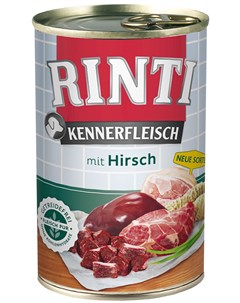 Kennerfleisch для взрослых собак с северным оленем 400 гр Rinti