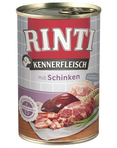 Kennerfleisch для взрослых собак с ветчиной 400 гр Rinti
