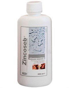 Zincoseb Цинкосеб шампунь для собак и кошек для лечения кожных заболеваний 250 мл 1 шт Icf