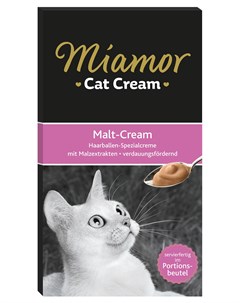 Лакомство Cat Snack Cream Malt для кошек кремовое с солодом 6 шт х 15 гр 90 гр Miamor