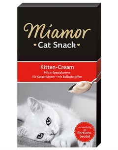 Лакомство Cat Snack Kitten Milch Cream для котят молочно кремовое 5 шт х 15 гр 75 гр Miamor