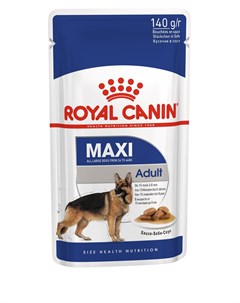 Кусочки в соусе для собак крупных пород 140 г Royal canin паучи