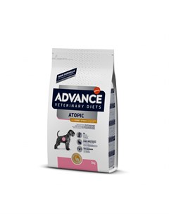 Корм беззерновой для собак при дерматозах и аллергии с кроликом 3 кг Advance (вет. корма)