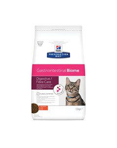 Gastrointestinal Biome сухой диетический корм для кошек при расстройствах пищеварения и для заботы о Hill's prescription diet