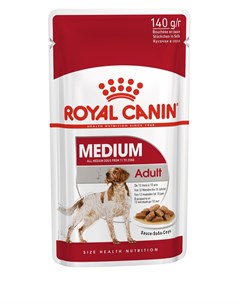 Кусочки в соусе для собак средних пород 140 г Royal canin