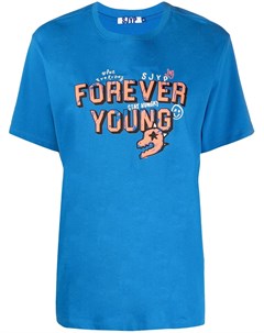 Футболка Forever Young с укороченными рукавами Sjyp