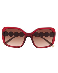 Солнцезащитные очки в квадратной оправе с декором Medusa Versace eyewear