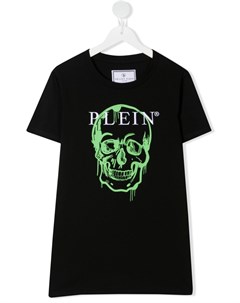 Футболка с принтом Skull Philipp plein junior