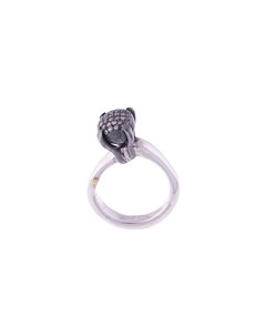 Серебряное кольцо Yoko с бриллиантами Rosa maria