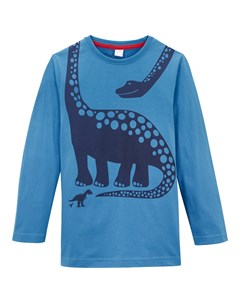Лонгслив с динозавром для мальчика Bonprix