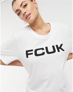 Белая футболка Fcuk