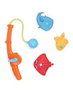 Набор игрушек для ванной FISHMAN оранжевый Happy baby