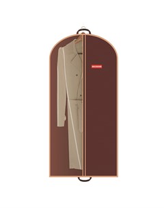 Чехол для одежды 140x60см коричневый Hausmann